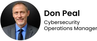 Don Peal, Netranom's Cybersecurity Operations Manager