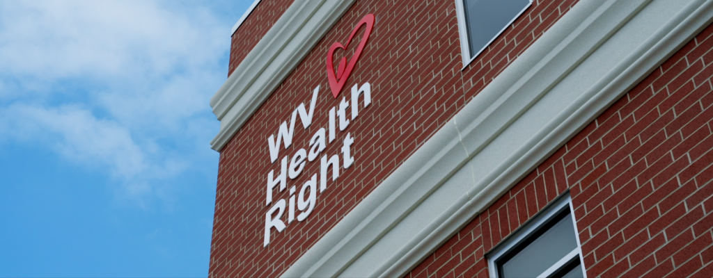 WV Health Right's building in Charleston WV supported by managed IT services from Netranom